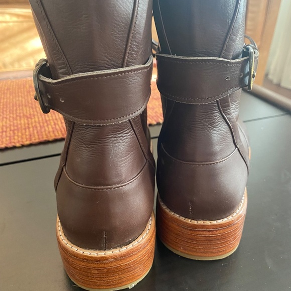 Bali Elf Desert Walker Genuine Leather Lace Up Boots - Picture 4 of 6